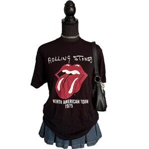 black rolling stones band tee